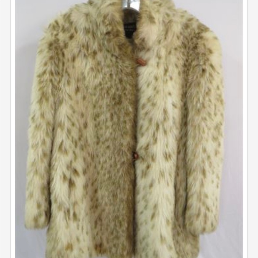 Jacques Saint Laurent Fur Coat
